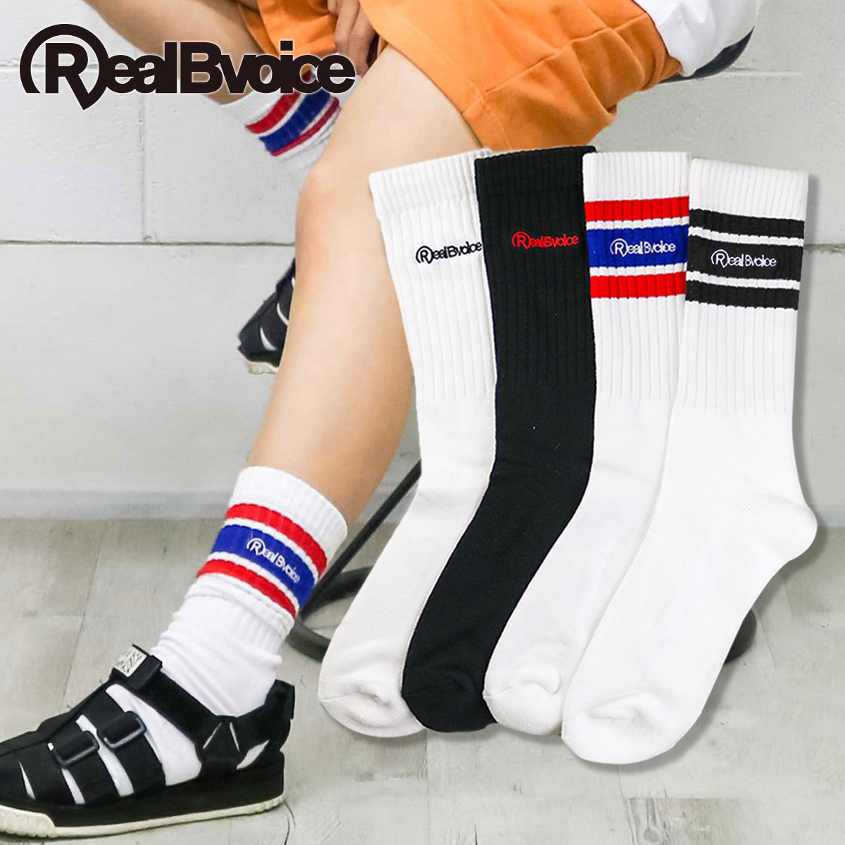 RBV CREW SOCKS RBV クルー ソックス