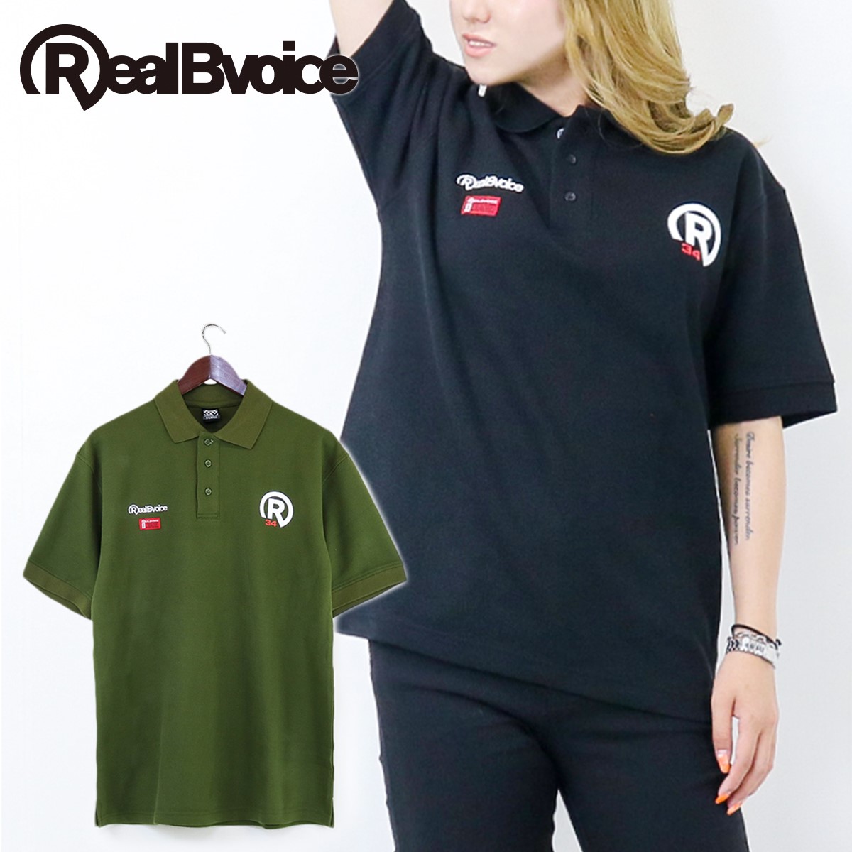 BASIC LOGO POLO SHIRT ベーシック ロゴ ポロ シャツ