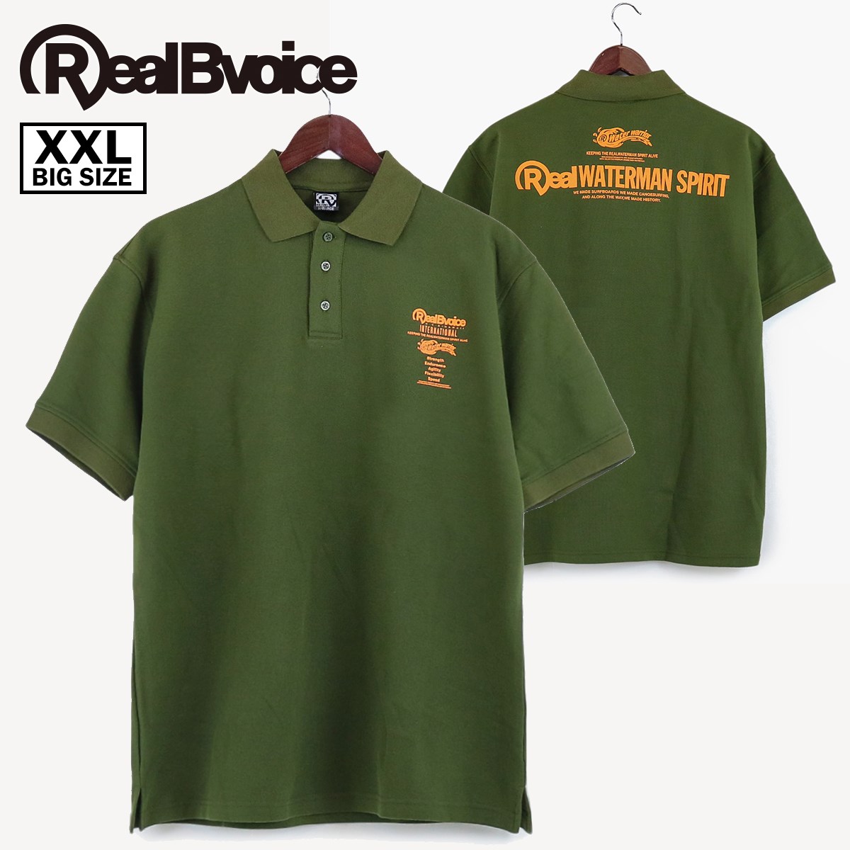 [XXLサイズ] WATERMAN POLO SHIRT ウォーターマン ポロ シャツ