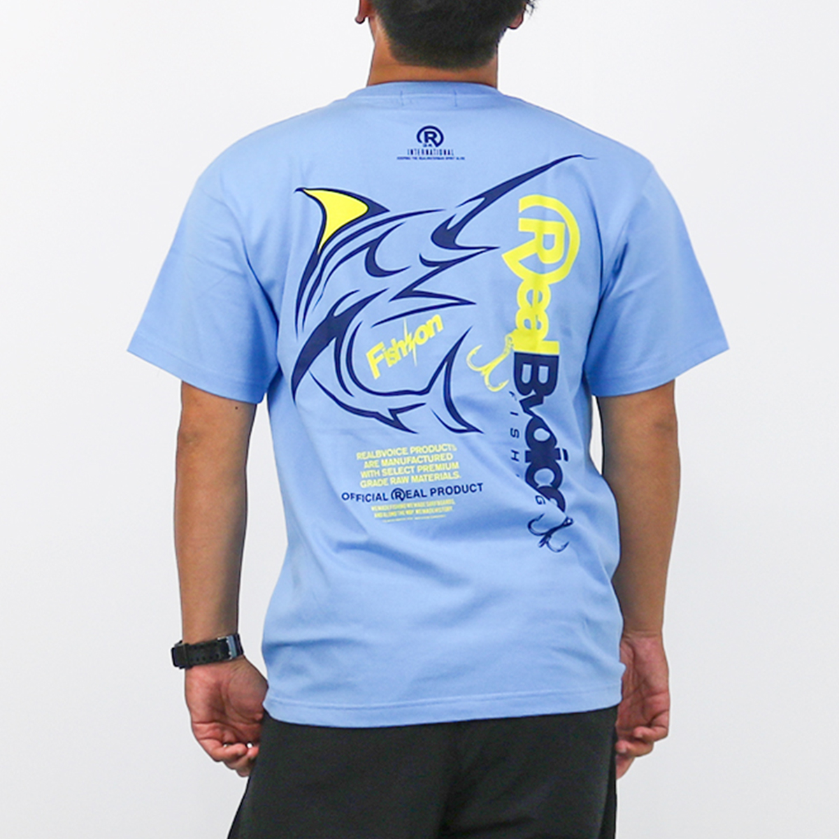 FISHING BLUE MARINE T-SHIRT フィッシング ブルー マリン Tシャツ