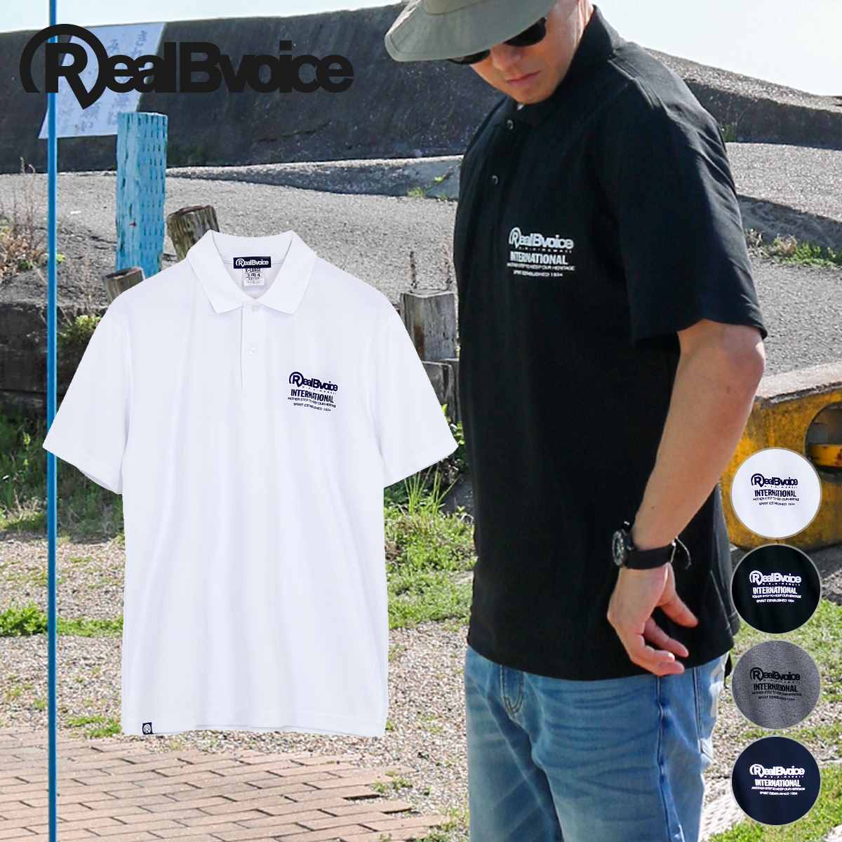 RBV SIMPLE POLO SHIRT RBV シンプル ポロ シャツ