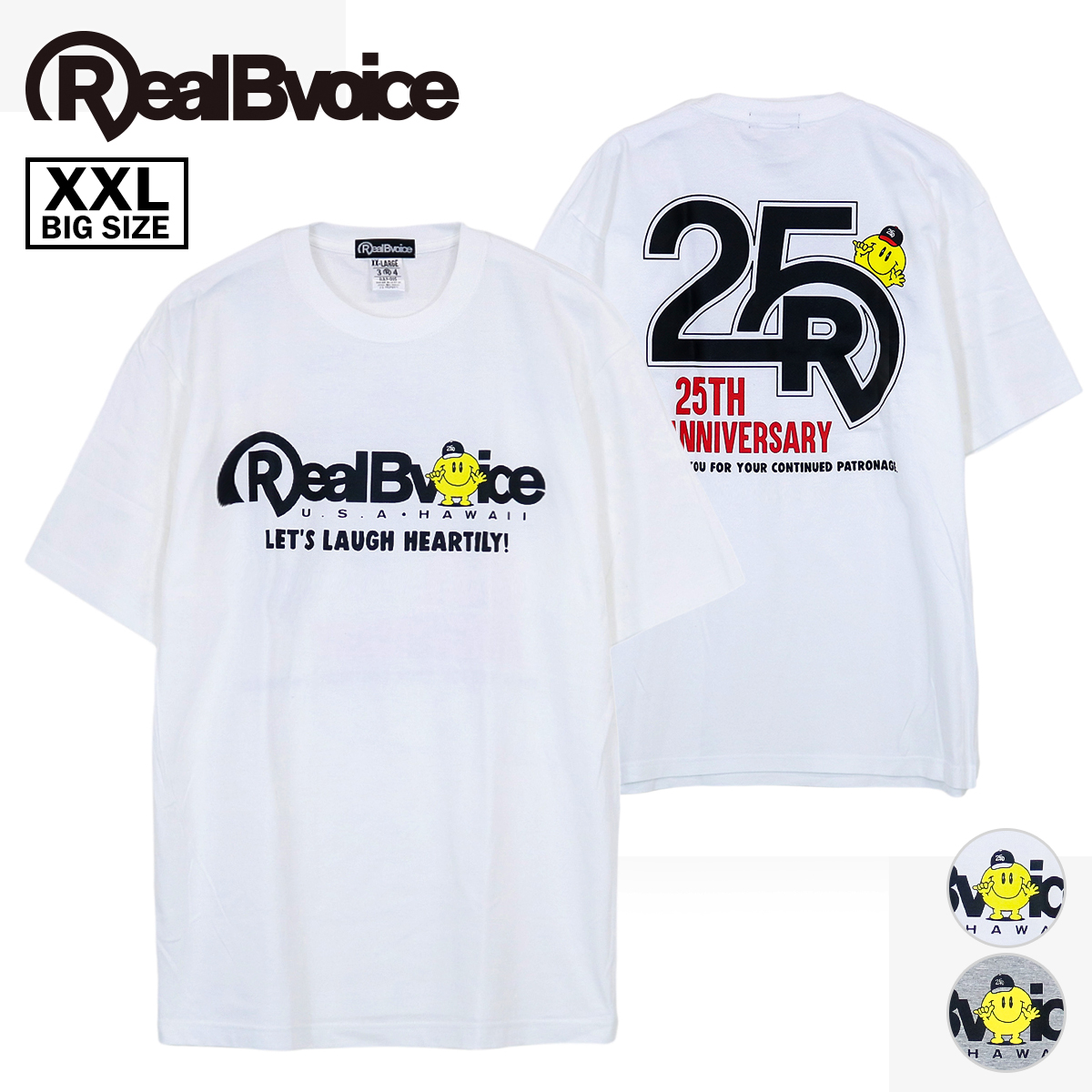 [XXLサイズ] 25TH ANNIVERSARY LOGO T-SHIRT 25TH アニバーサリー ロゴ Tシャツ