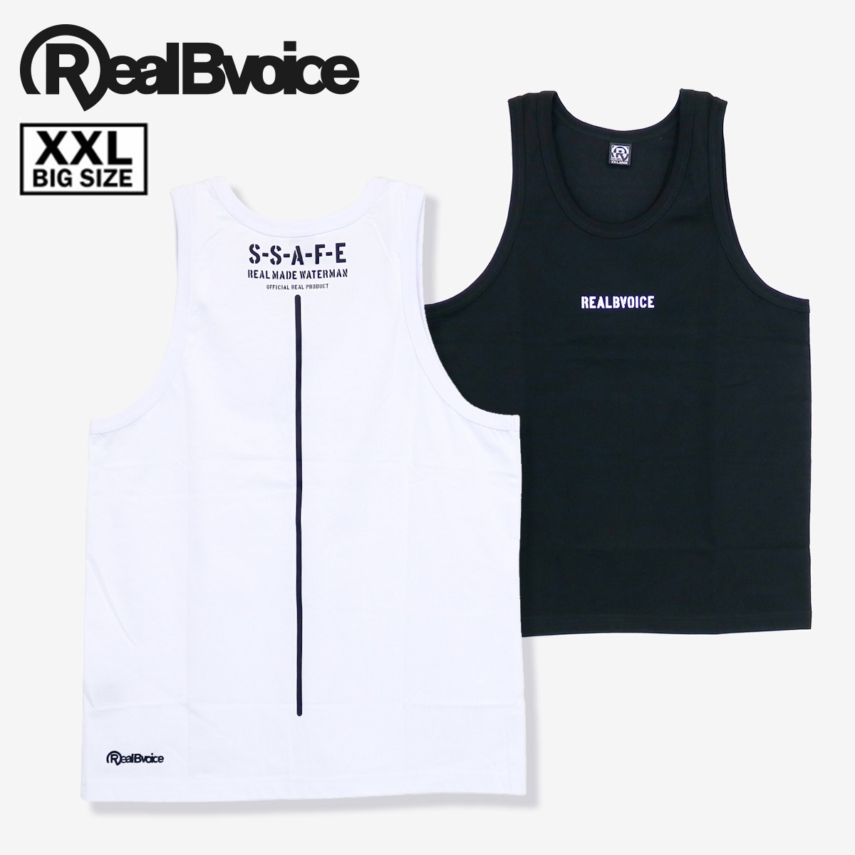 [XXLサイズ] PIN LINE DRY&COTTON TANK TOP ピン ライン ドライ&コットン タンクトップ