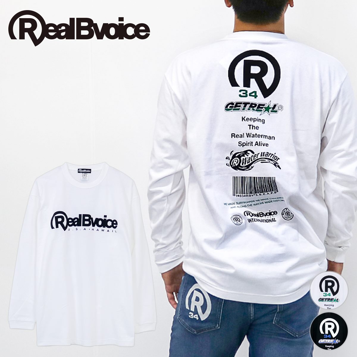 BARCODE LONG SLEEVE T-SHIRT バーコード ロングスリーブ Tシャツ