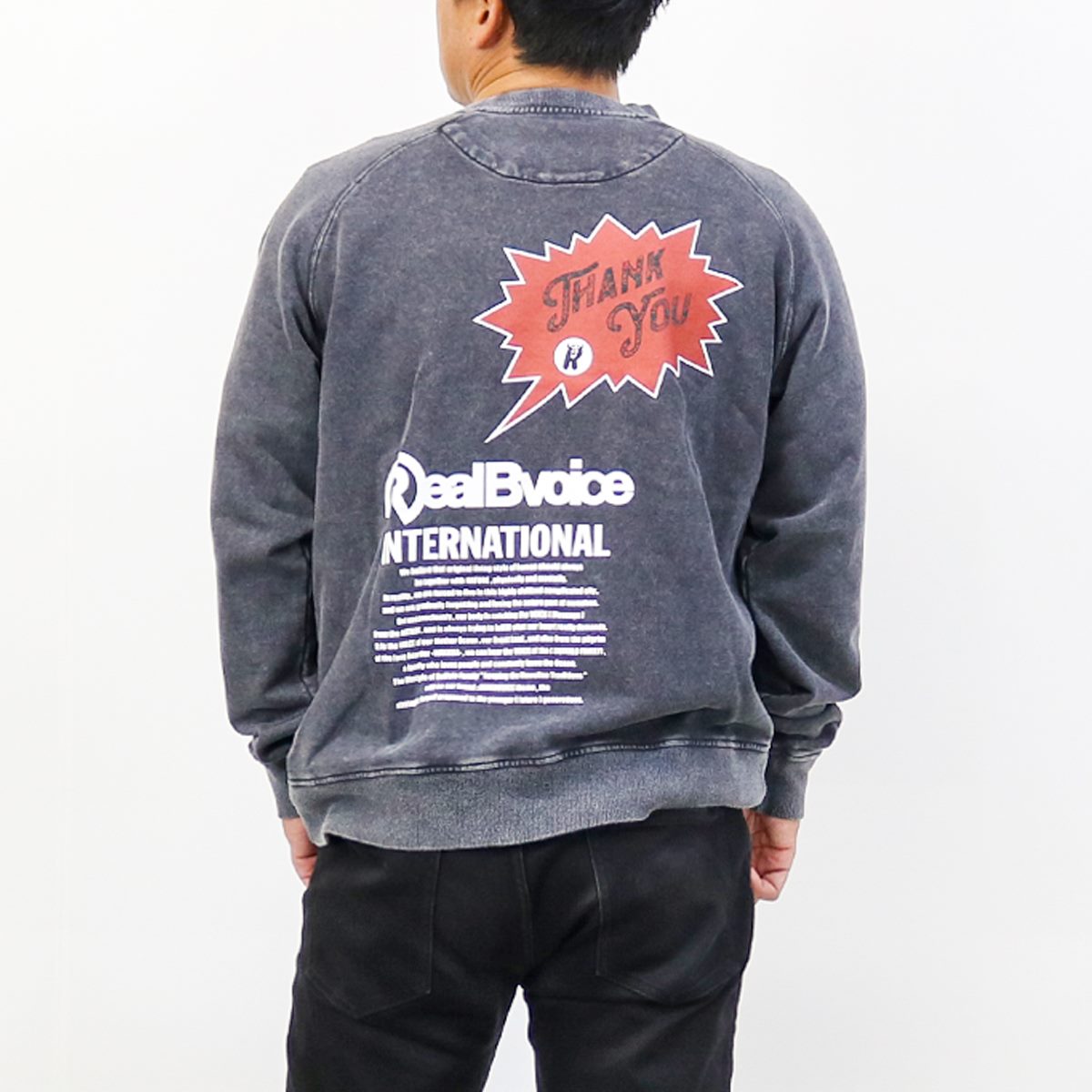 THANK YOU PIGMENT CREW SWEAT サンキュー ピグメント クルー スウェット