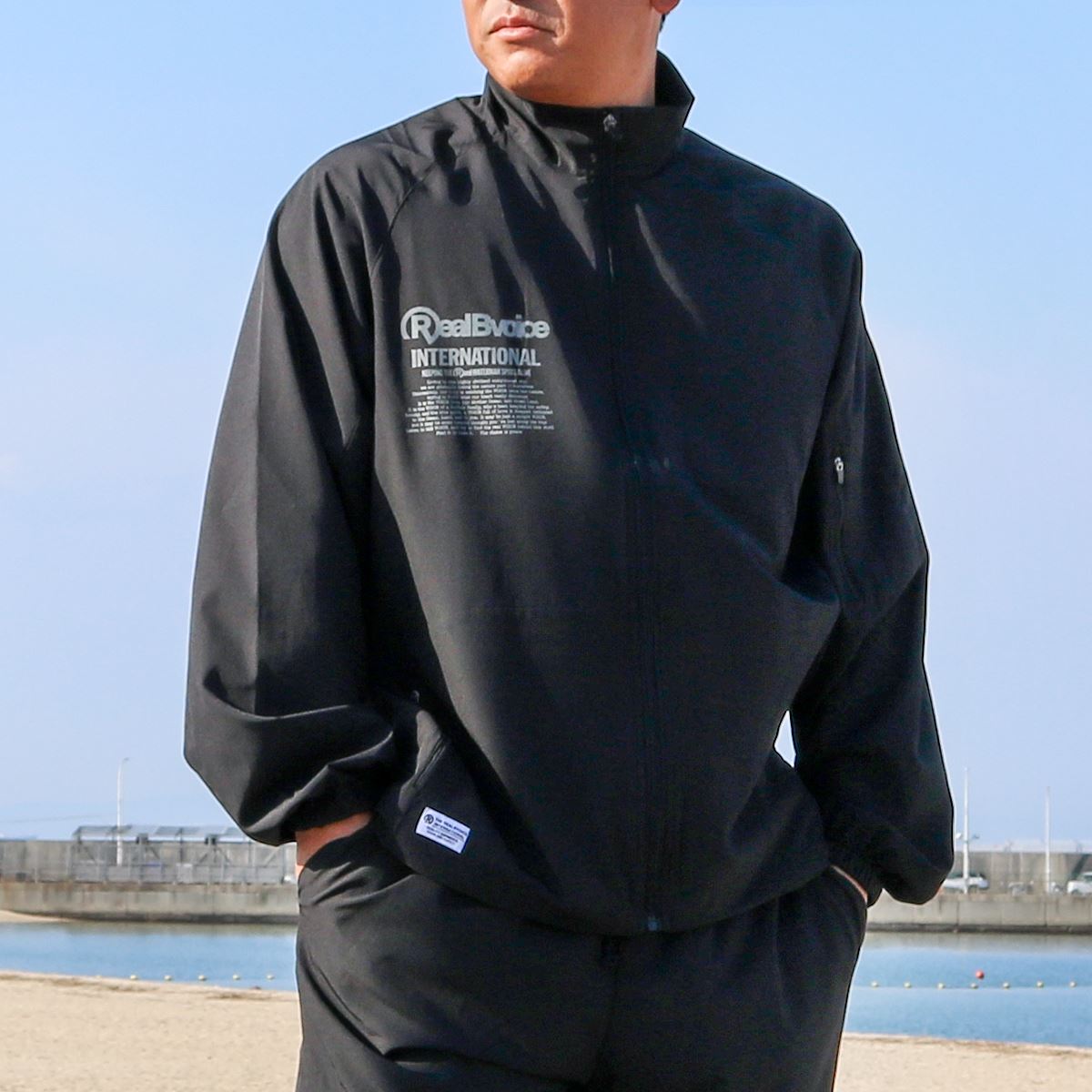 RBV INTL DRY STRETCH TRACK JACKET RBV インテル ドライ ストレッチ トラック ジャケット