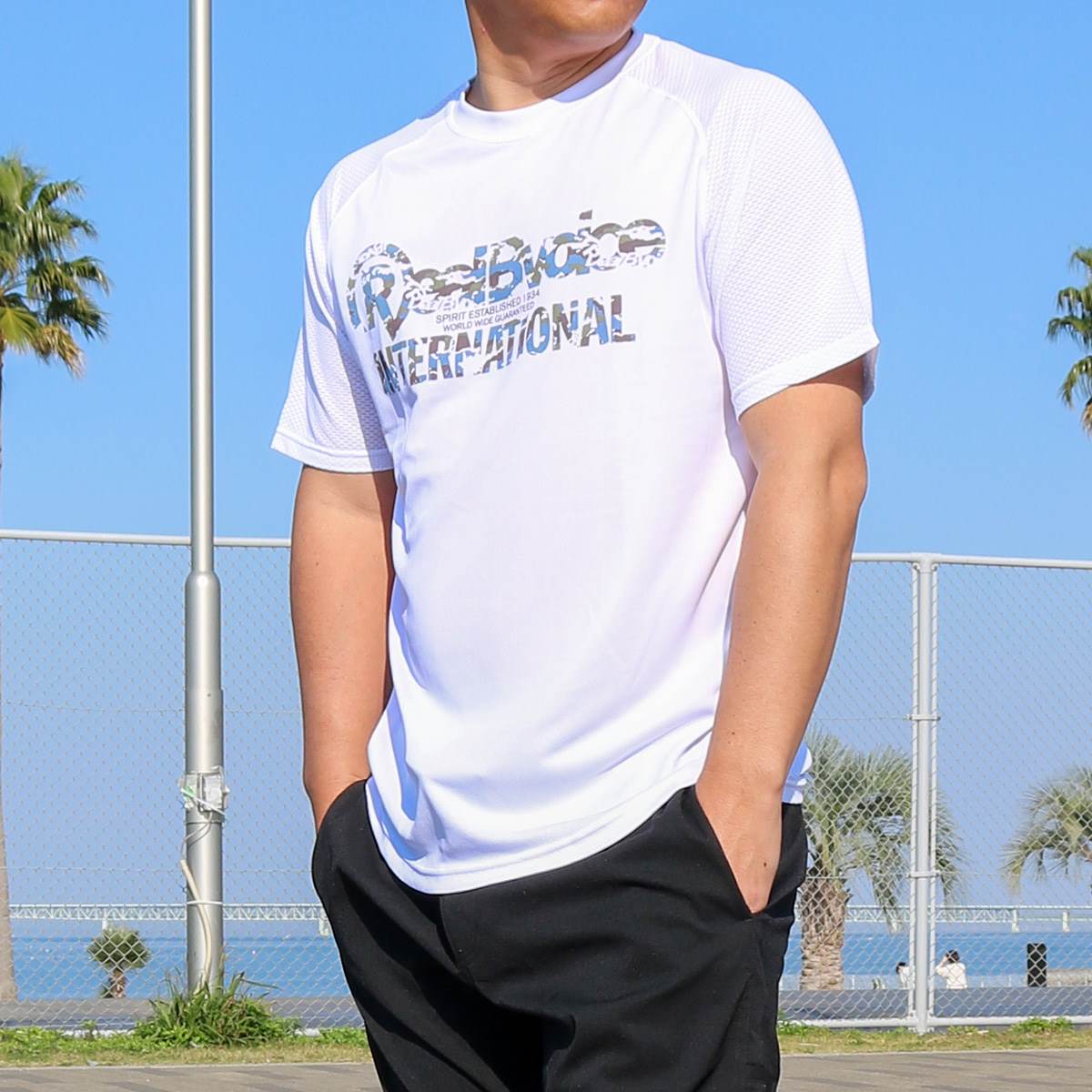 CAMOUFLAGE DOUBLE MESH DRY T-SHIRT カモフラージュ ダブル メッシュ ドライ Tシャツ