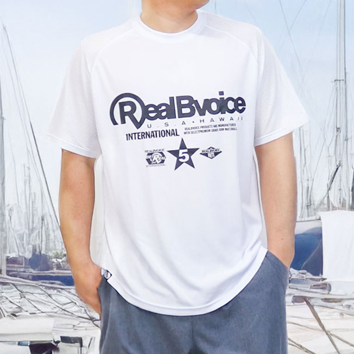 RBV STAR DOUBLE MESH DRY T-SHIRT RBV スター ダブル メッシュ ドライ Tシャツ
