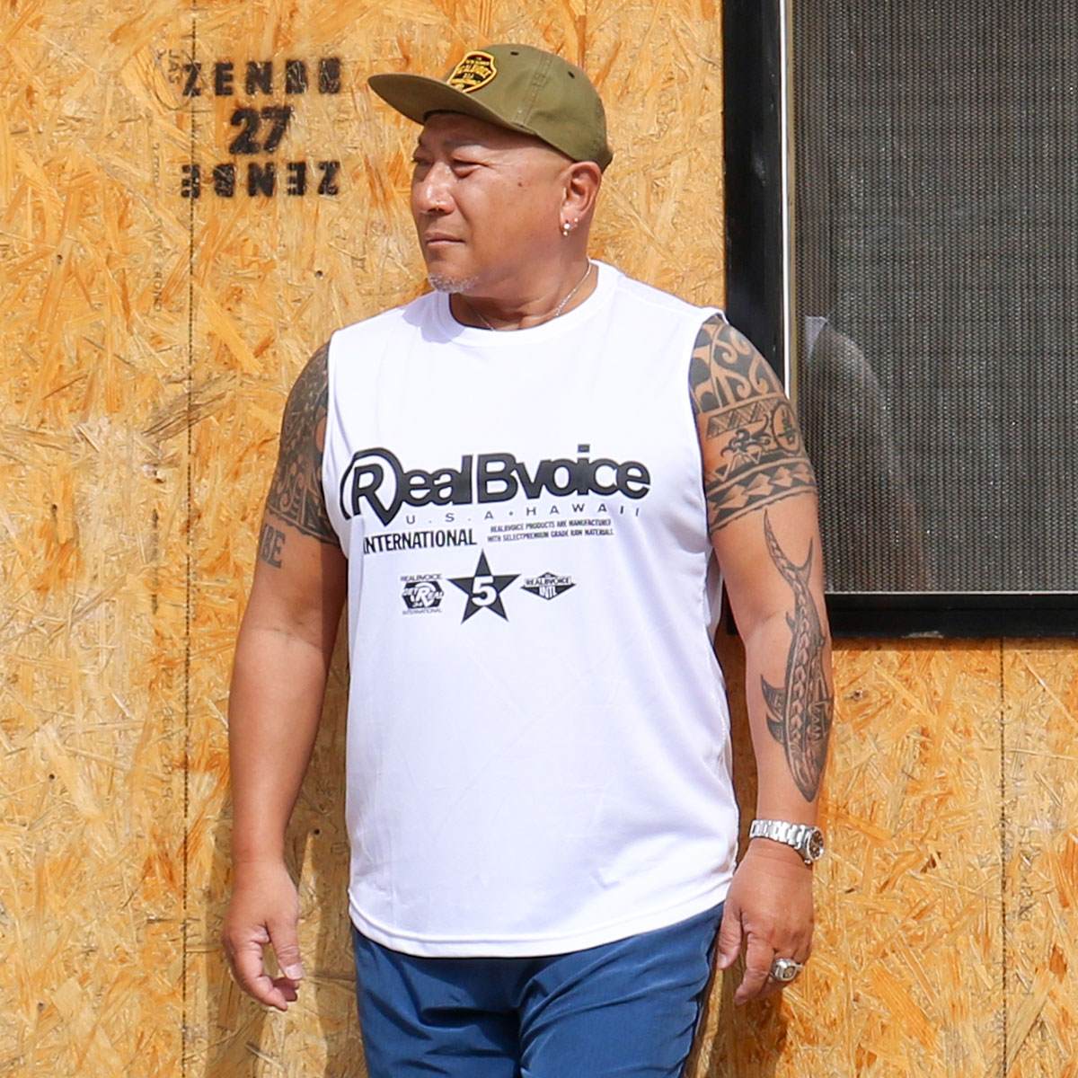 RBV STAR DOUBLE MESH NO SLEEVE RBV スター ダブル メッシュ ノースリーブ
