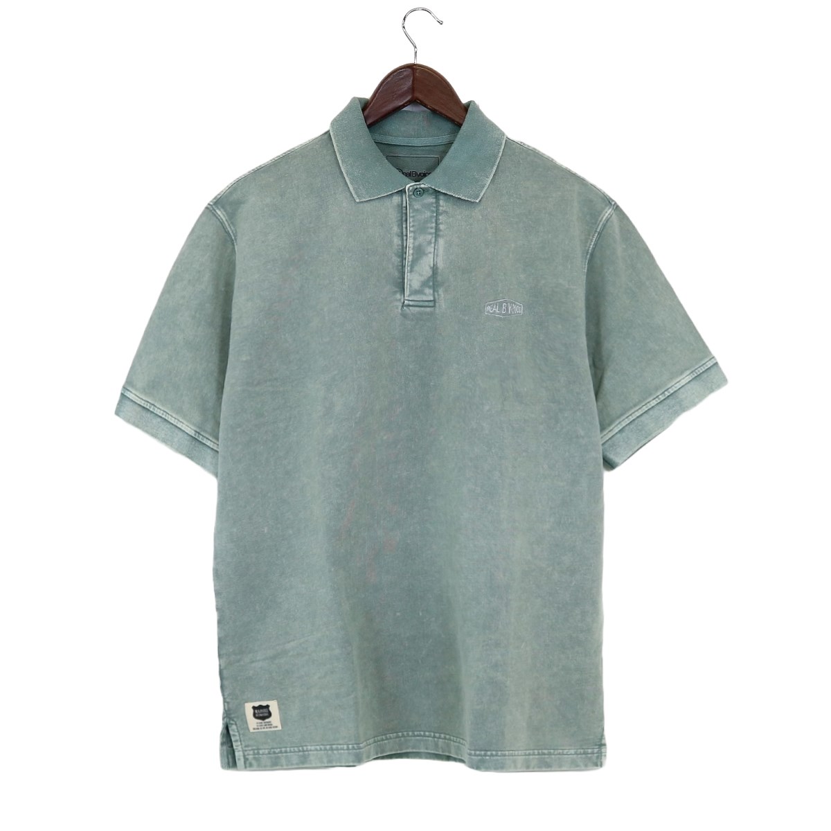 RBV LOGO PIGMENT POLO SHIRT RBV ロゴ ピグメント ポロシャツ