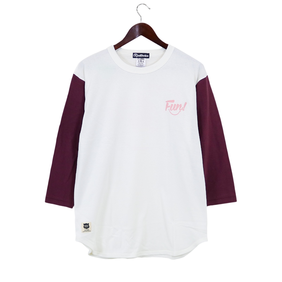 FUN QUARTER SLEEVE T-SHIRT ファン クォーター スリーブ Tシャツ