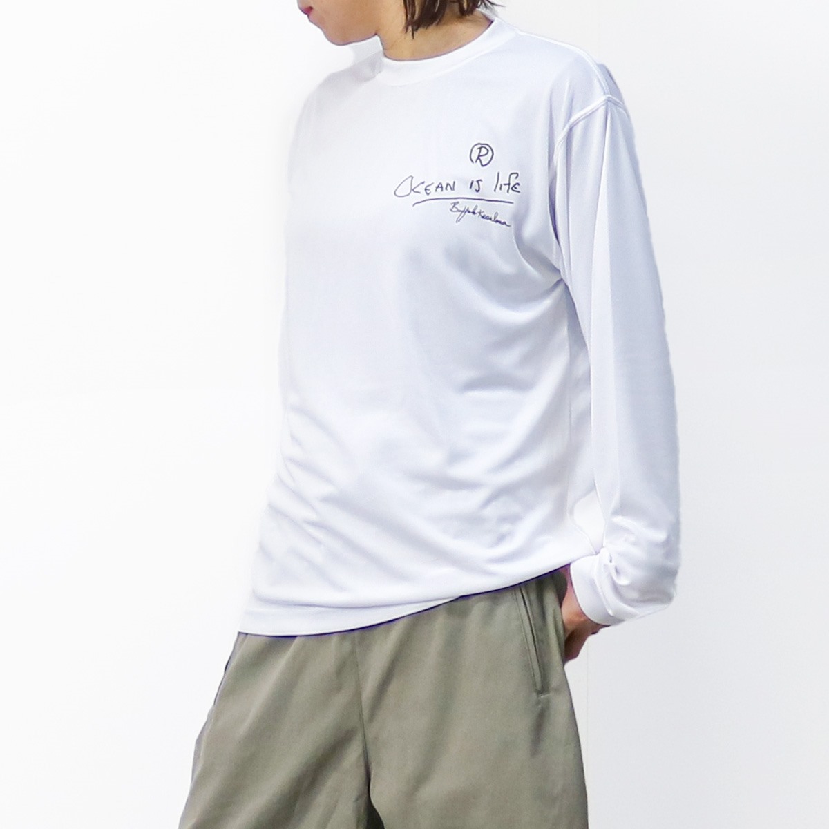 OCEAN IS LIFE DRY LONG T-SHIRT オーシャン イズ ライフ ドライ ロング Tシャツ