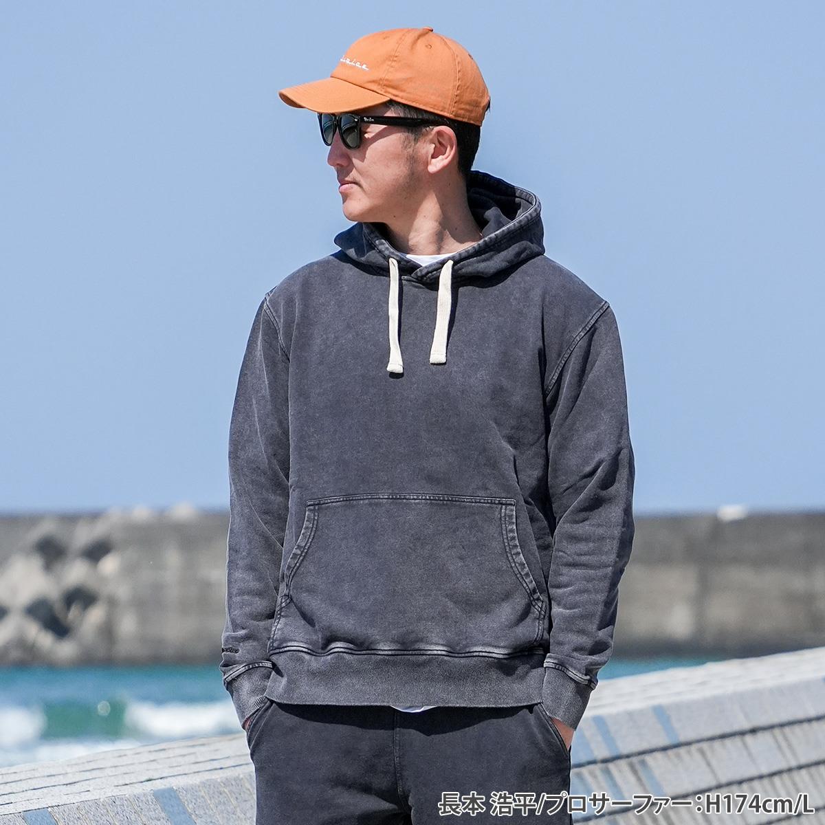 PIGMENT PULL PARKA ピグメント プル パーカー