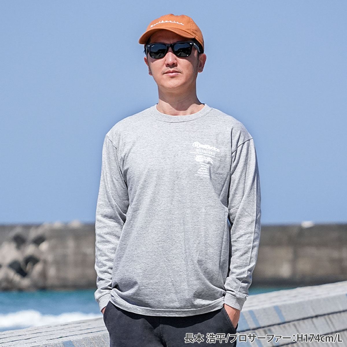 RBV USA HAWAII LONG SLEEVE T-SHIRT RBV USA ハワイ ロングスリーブ Tシャツ