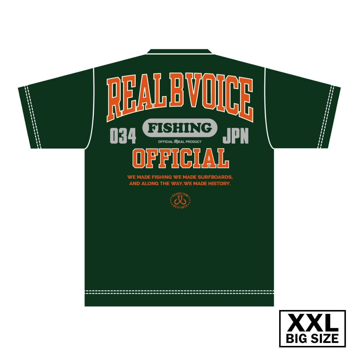 RBV OFFICIAL FISHING T-SHIRT RBV オフィシャル フィッシング Tシャツ