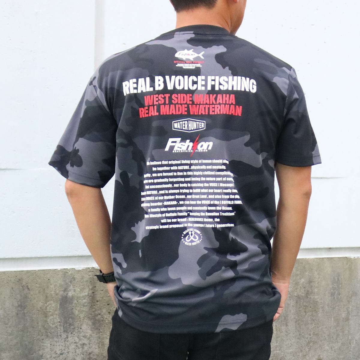 FISHING CAMO DRY T-SHIRT フィッシング カモ ドライ Tシャツ