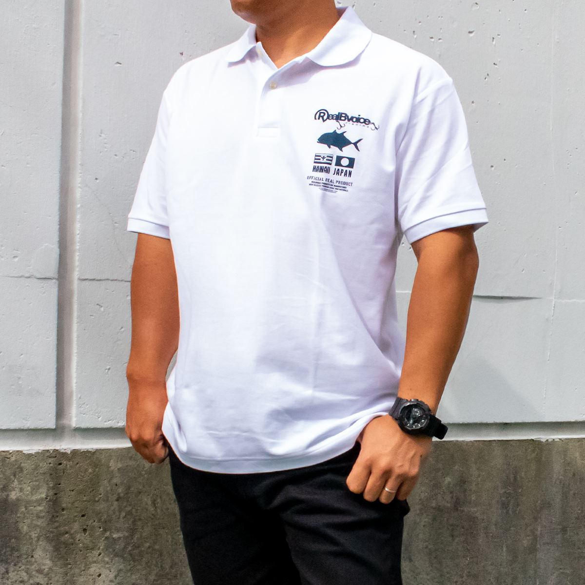 FISHING IS MY LIFE POLO SHIRT フィッシング イズ マイ ライフ ポロシャツ