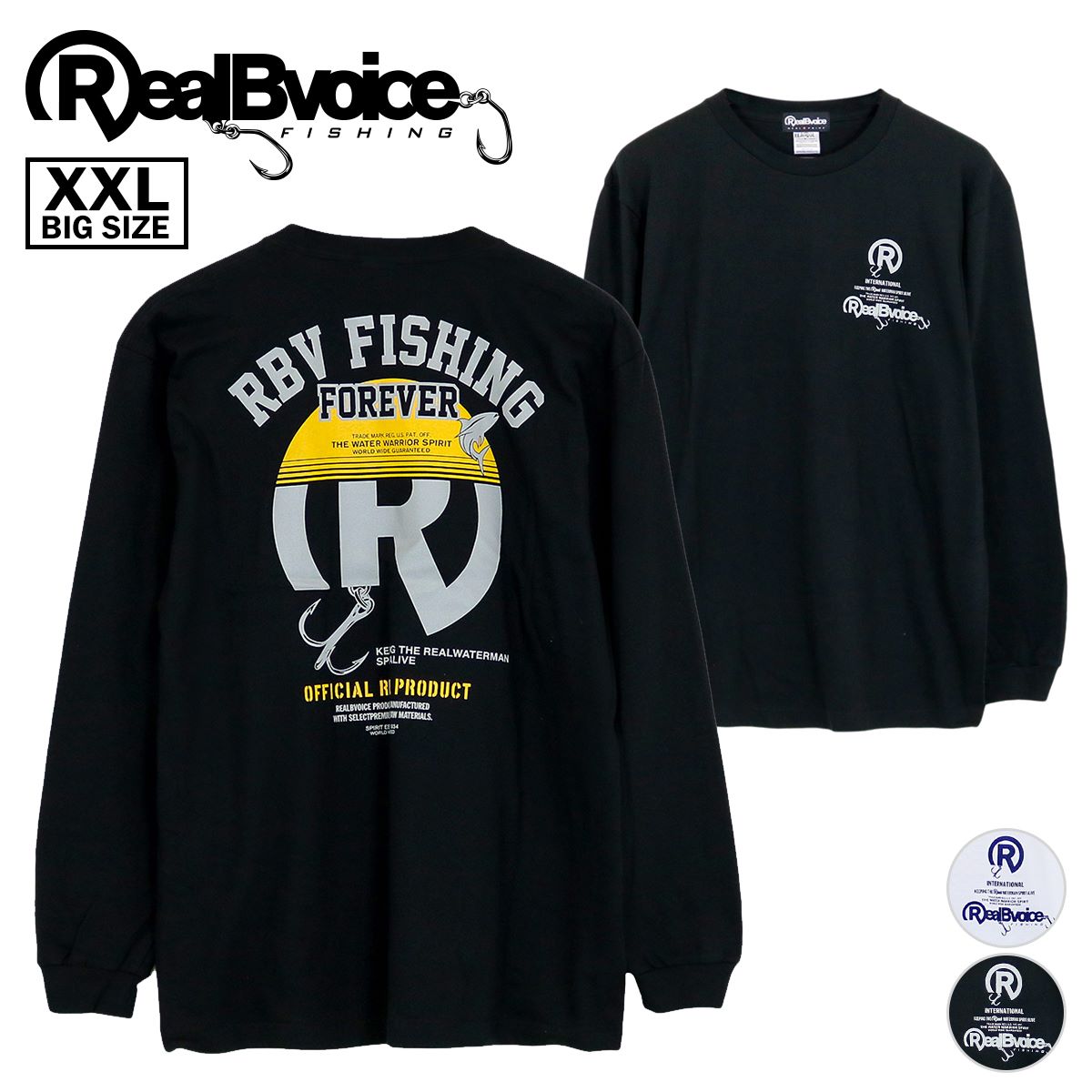 [XXLサイズ] RBV FISHING FOREVER LONG T-SHIRT RBV フィッシング フォーエバー ロング Tシャツ