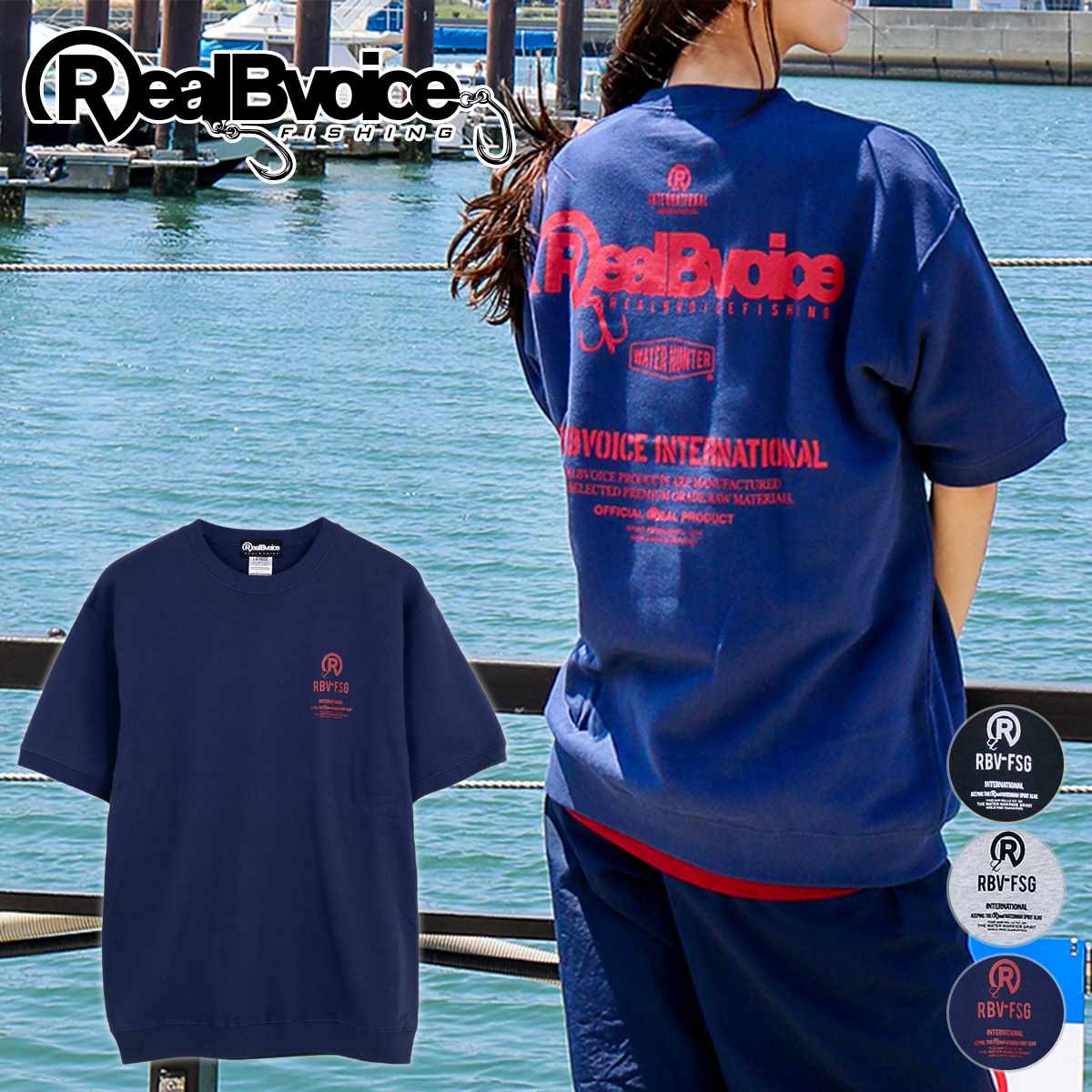 RBV FISHING SWEAT T-SHIRT RBV フィッシング スウェット Tシャツ