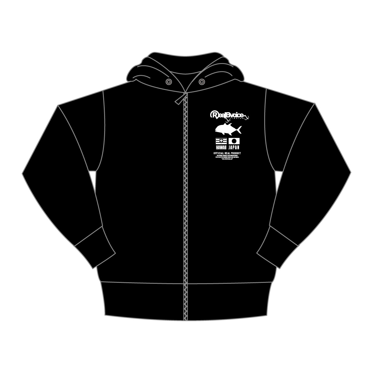 RBV FISHING ZIP PARKA RBV フィッシング ジップ パーカー