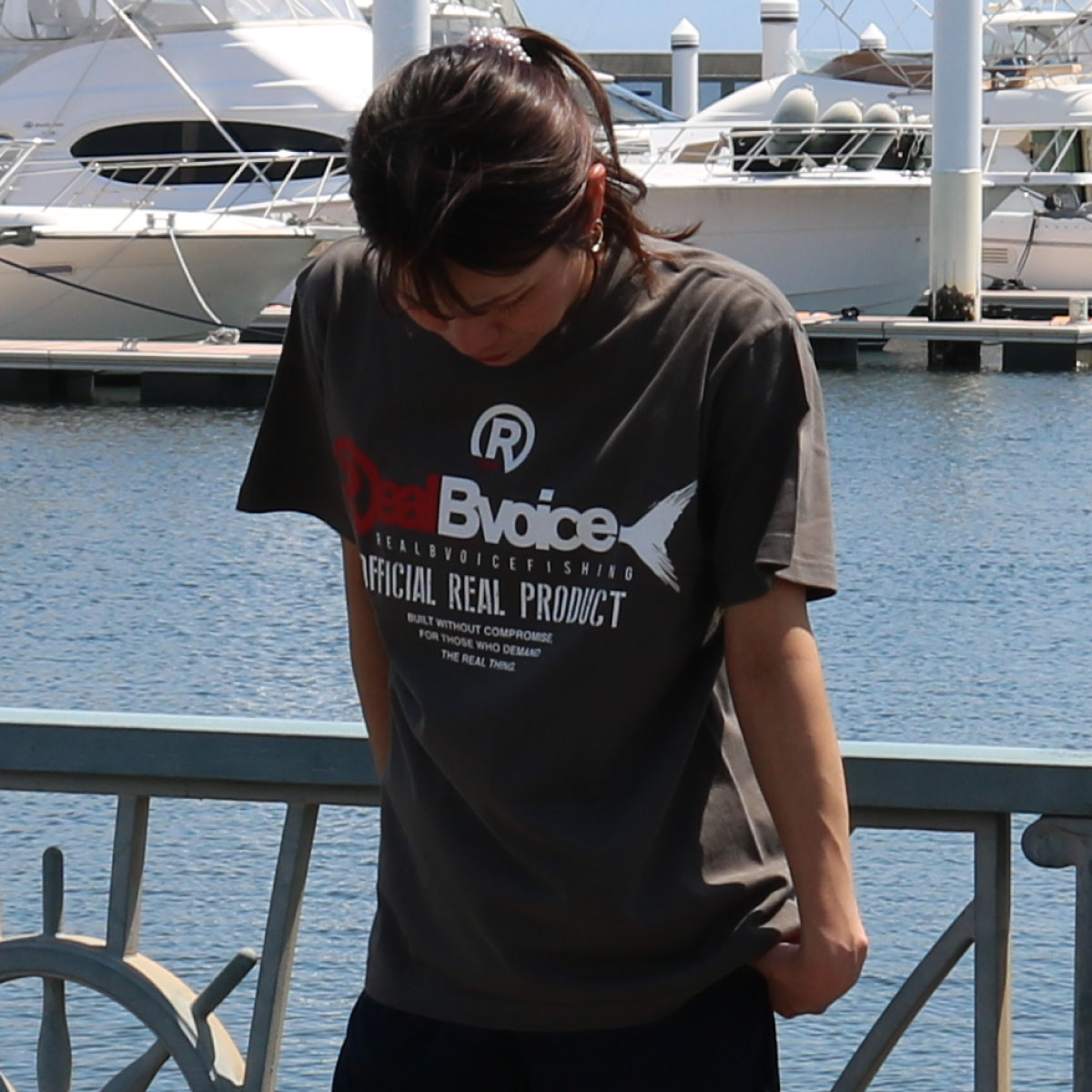 RealBvoice リアルビーボイス FISHING REALBVOICE GT T-SHIRT BIG SIZE リアルビーボイス GT Tシャツ