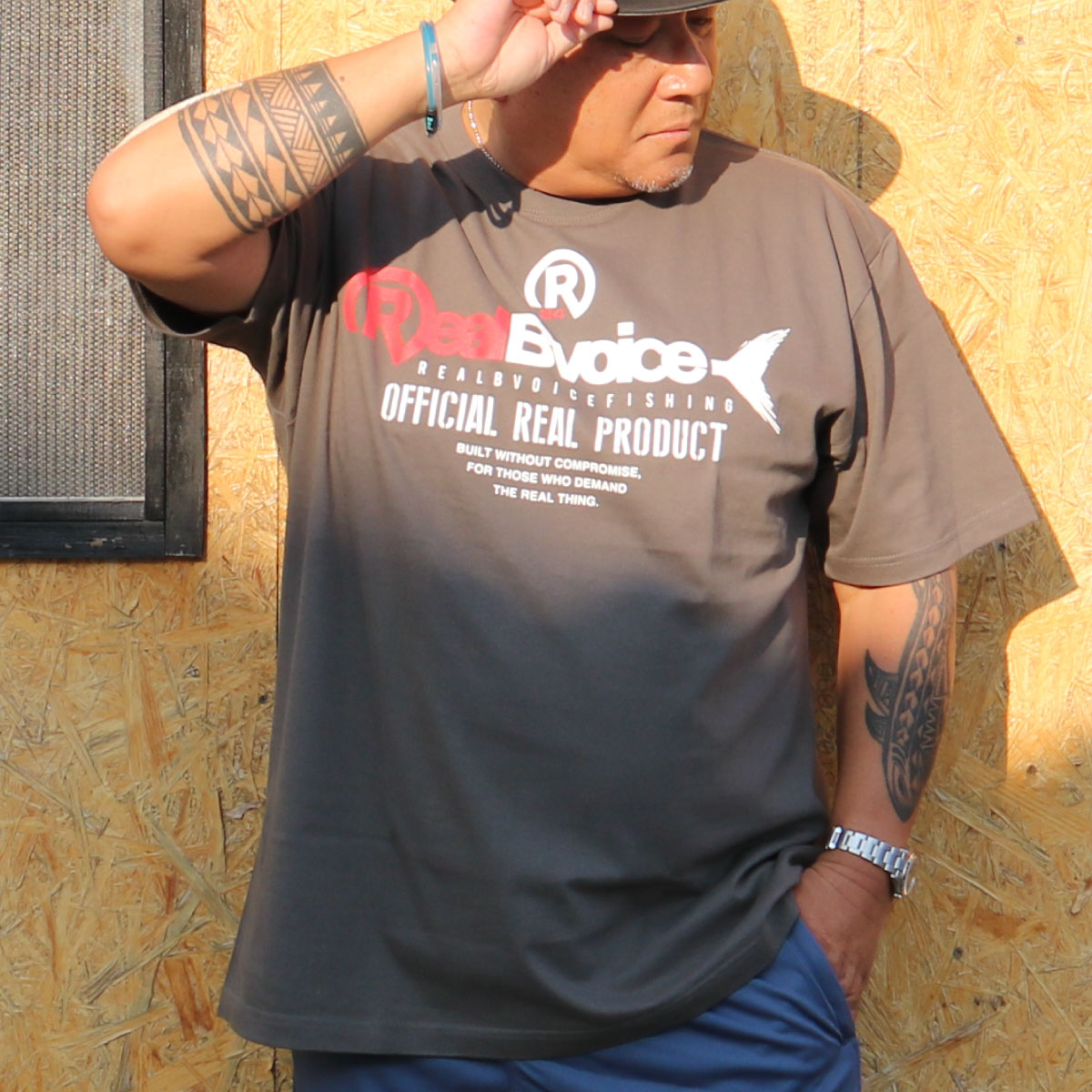 RealBvoice リアルビーボイス FISHING REALBVOICE GT T-SHIRT BIG SIZE リアルビーボイス GT Tシャツ
