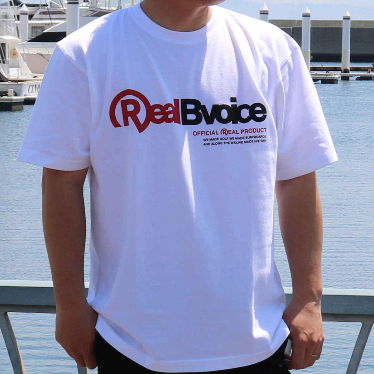 RealBvoice リアルビーボイス FISHING REALBVOICE サンダーR T-SHIRT リアルビーボイス サンダー R Tシャツ