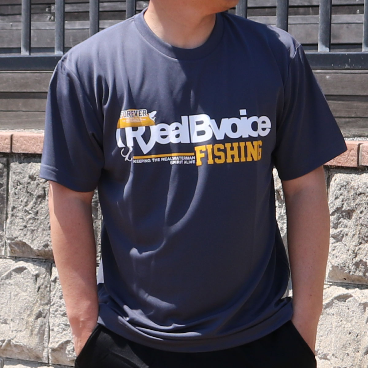RealBvoice リアルビーボイス FISHING RBV KING OF FISH GT DRY T-SHIRT リアルビーボイス キング オブ フィッシュGT ドライ Tシャツ