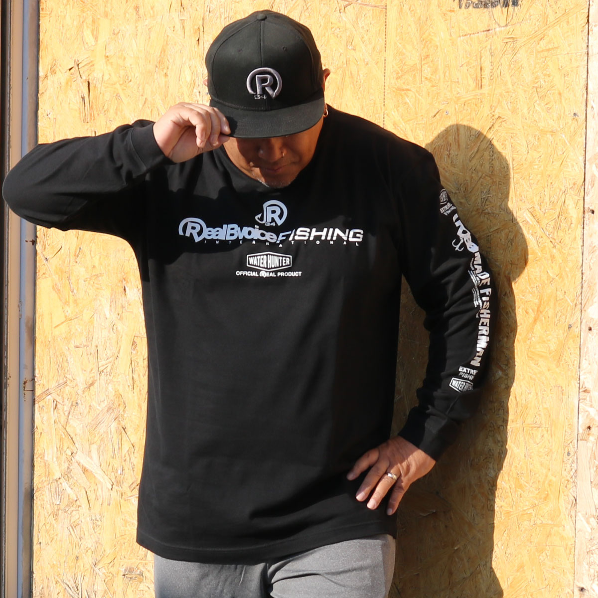 RealBvoice リアルビーボイス FISHING KING OH FISH GT  LONG T-SHIRT BIG SIZE  キング オブ フィッシュGT ロング Tシャツ
