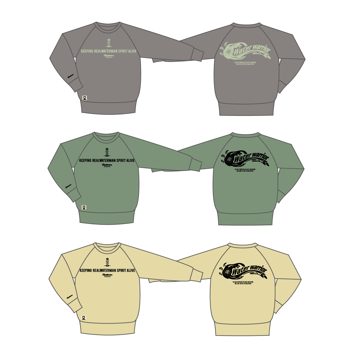 WW PIGMENT CREW SWEAT WW ピグメント クルー スウェット