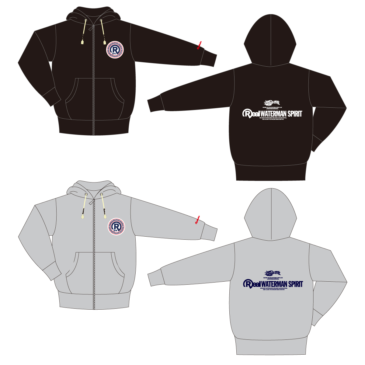 WATER MAN ZIP PARKA ウォーター マン ジップ パーカー
