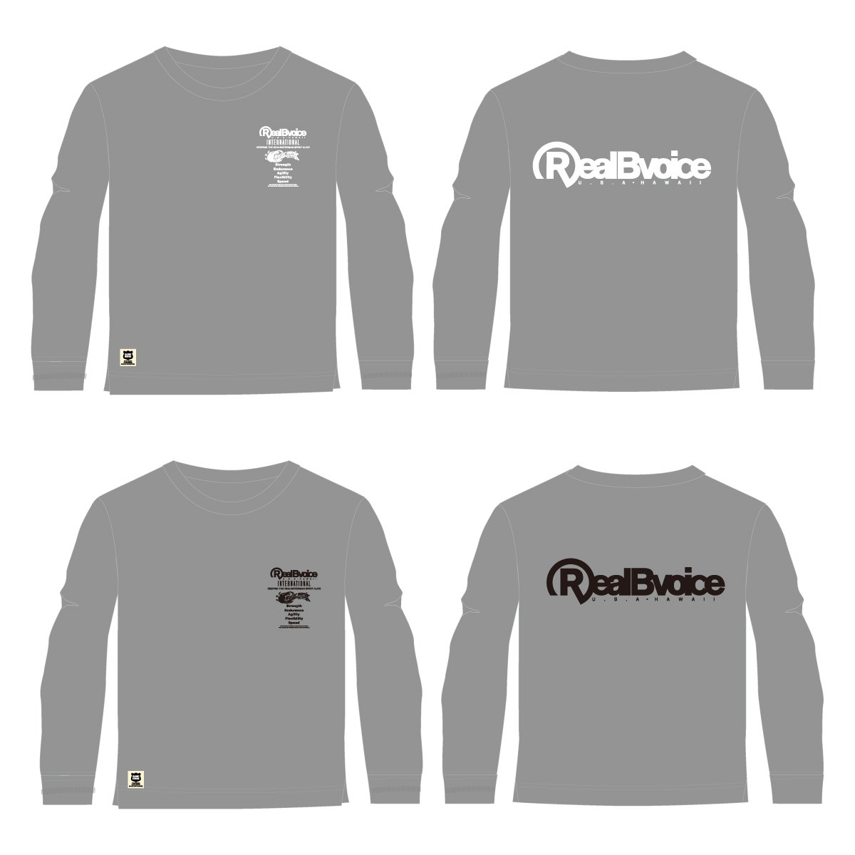 RBV USA HAWAII LONG SLEEVE T-SHIRT RBV USA ハワイ ロングスリーブ Tシャツ